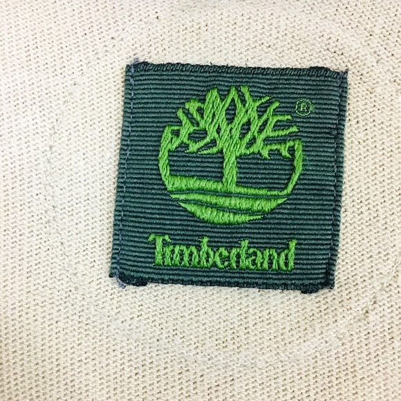 Timberland 1/4 Zip Mens Logo Pullover Sweater XXL - Picture 3 of 8